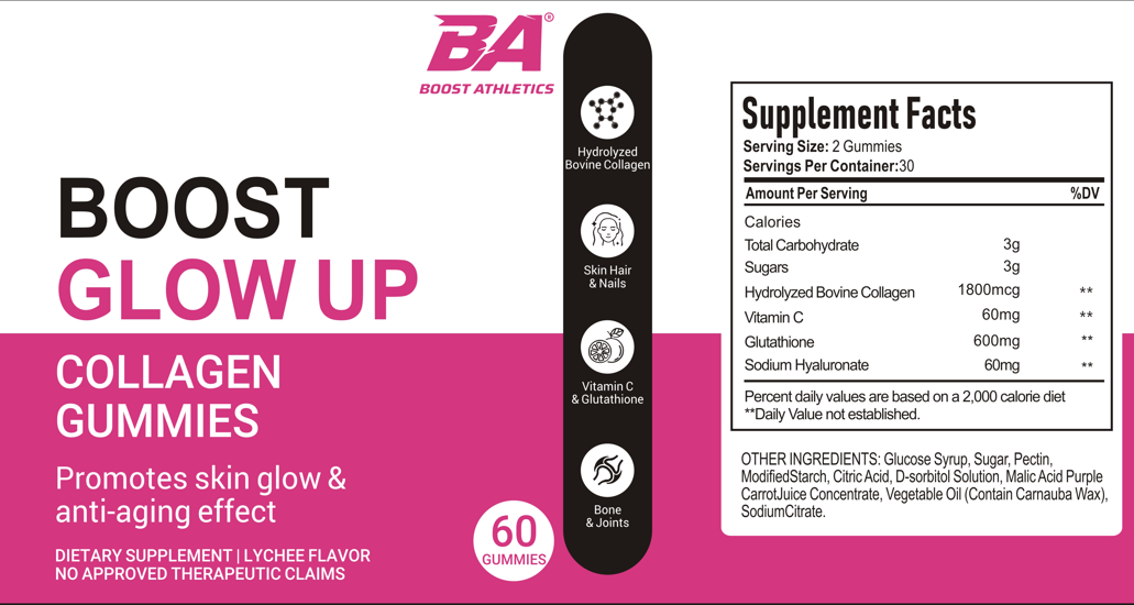 Boost Glow Up Collagen Gummies — alternate view